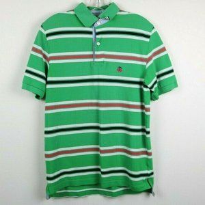 Brooks Brothers Mens Shirt Polo Short Sleeve Green